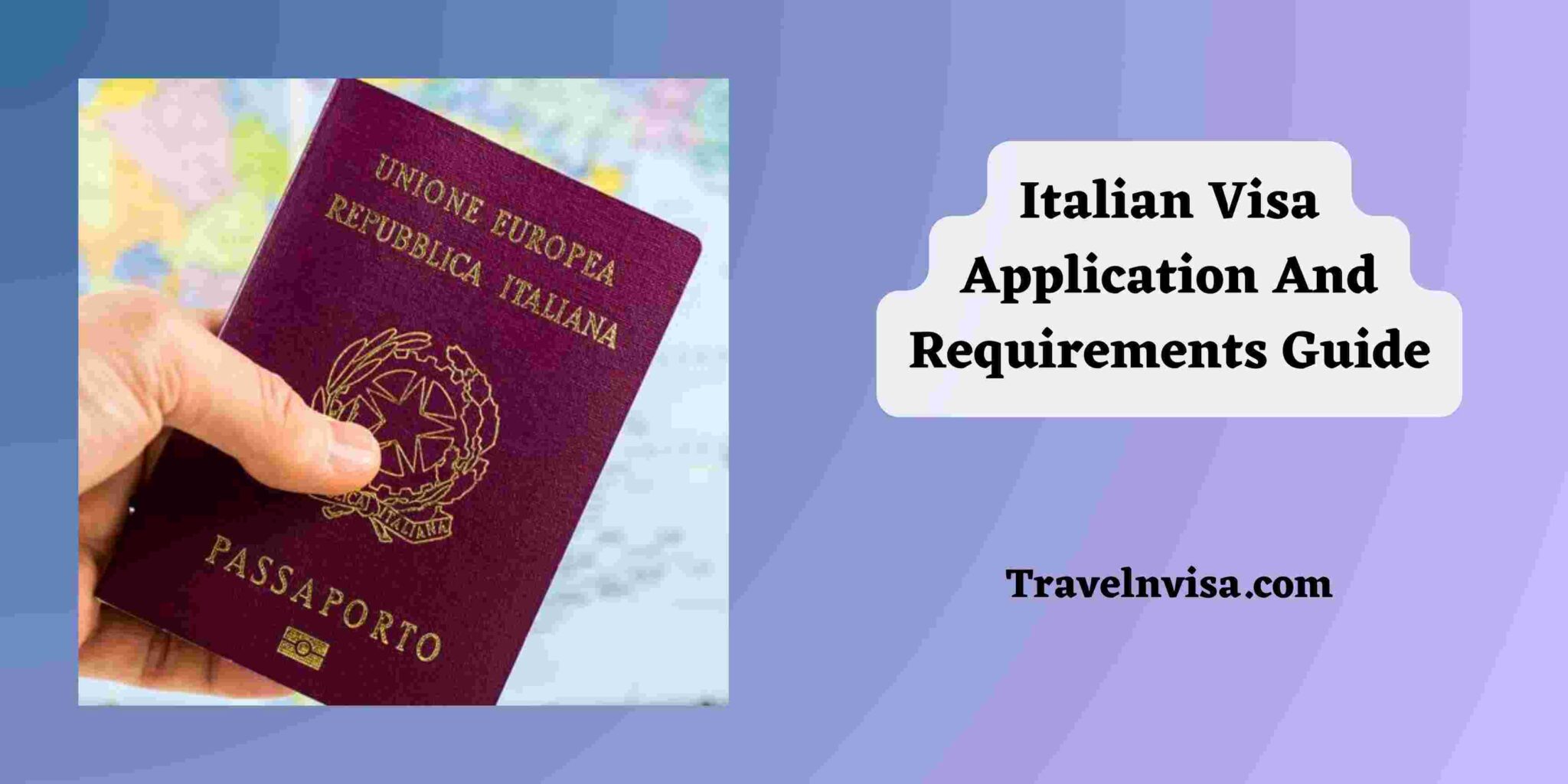 italian travel visa requirements